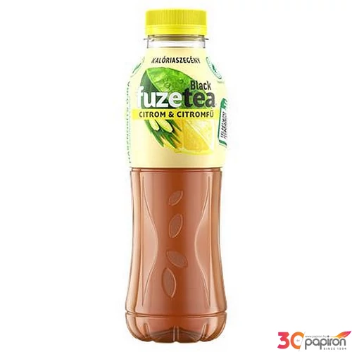 Üdítőita szénsavmentes 0,5l FUZETEA citrom-citromfű