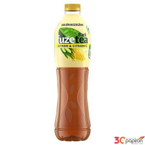 Üdítőita szénsavmentes 1,5l FUZETEA citrom-citromfű