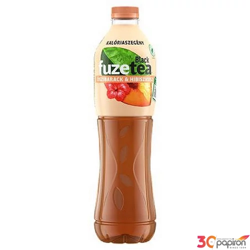 Üdítőita szénsavmentes 1,5l FUZETEA barack-hibiszkusz