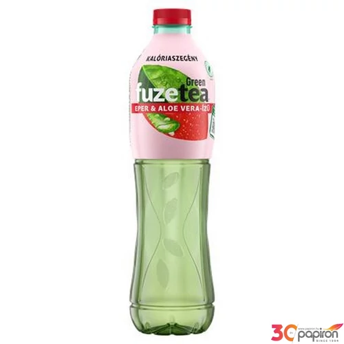 Üdítőita szénsavmentes 1,5l UNNEPVENDEUDITO zöld tea eper-aloevera