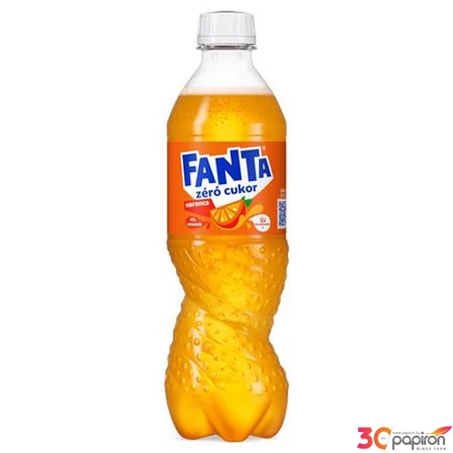 Üdítőital szénsavas 0,5 Fanta Zero 