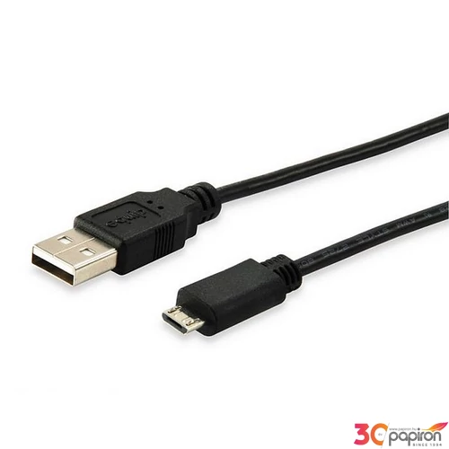 USB 2.0 kábel USB-A/USB MicroB 1,8m EQUIP