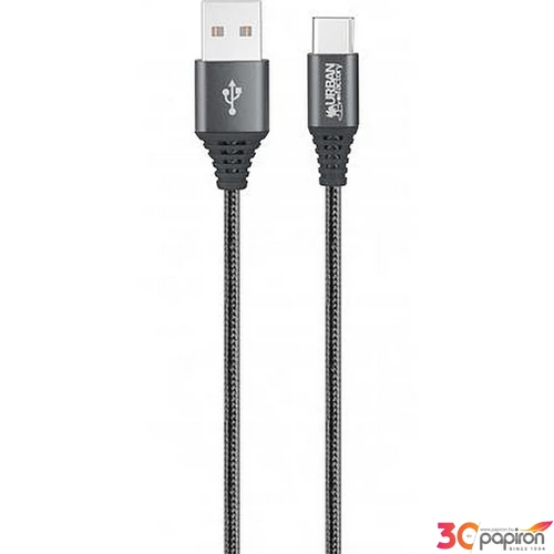 USB kábe USB-A - USB-C 2 m URBAN FACTORY