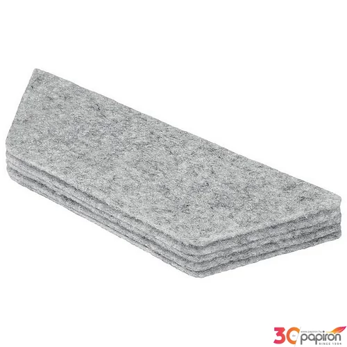 Utántöltő mágneses táblatörlőhöz 10db/csomag NOBO