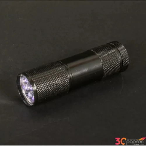 UV zseblámpa 9 LED-es