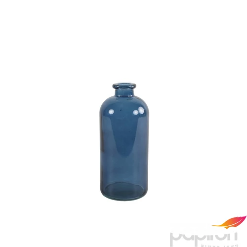 Váza üveg kék Bottle rd Dawn S blue SDDST5325