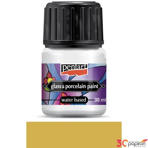 Üveg és Kerámiafesték Pentart 30ml - arany Pentart