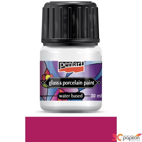 Üveg és Kerámiafesték Pentart 30ml - magenta Pentart