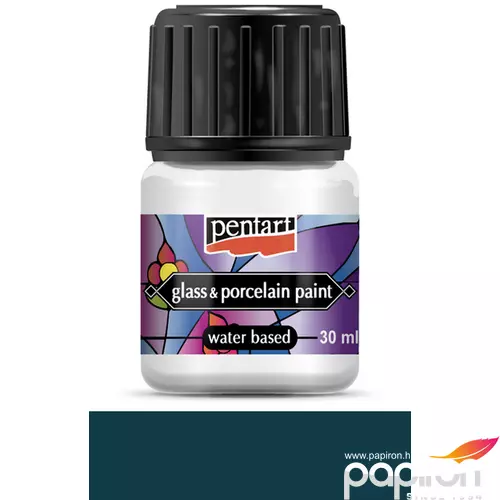 Üveg és Kerámiafesték Pentart 30ml - türkiz zöld Pentart