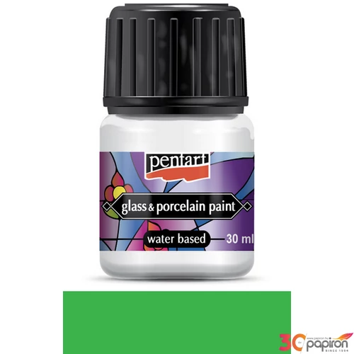 Üveg és Kerámiafesték Pentart 30 ml, almazöld Pentart