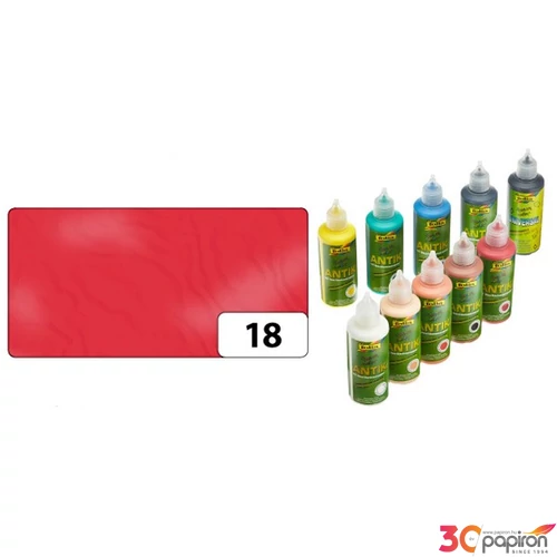 Üvegfesték Folia 80 ml Funny Color Antik tégla piros F4518
