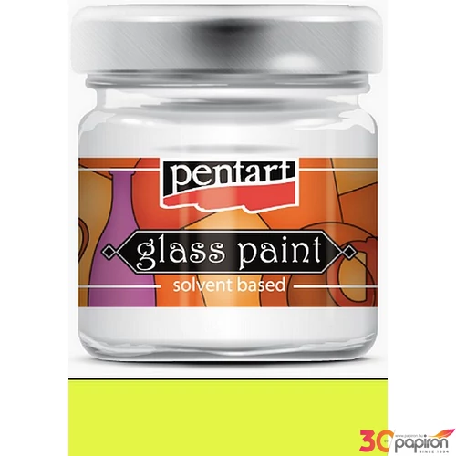 Üvegfesték oldószeres 30ml gyömbér Pentart