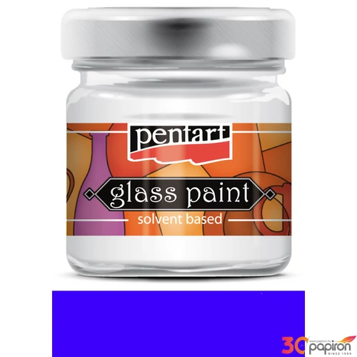Üvegfesték oldószeres 30ml ibolya Pentart