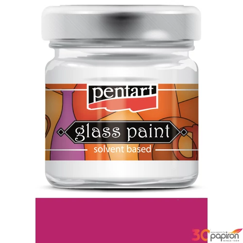 Üvegfesték oldószeres 30ml magenta Pentart