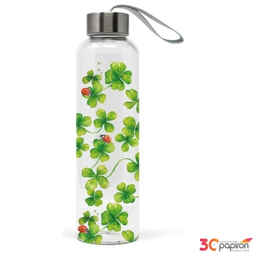 Üvegflaska 550ml Luck borosilicate üveg