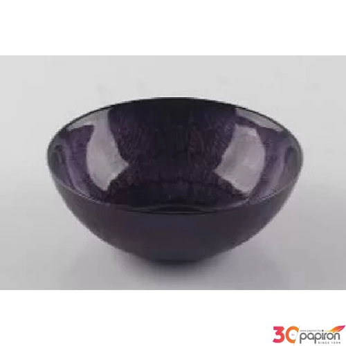 Üvegtál 15cm Belinda sötét lila 