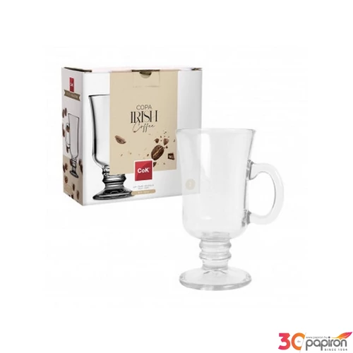 Üvegpohár kávés 2,3dl Irish Coffee, Venezia 2db-os szett