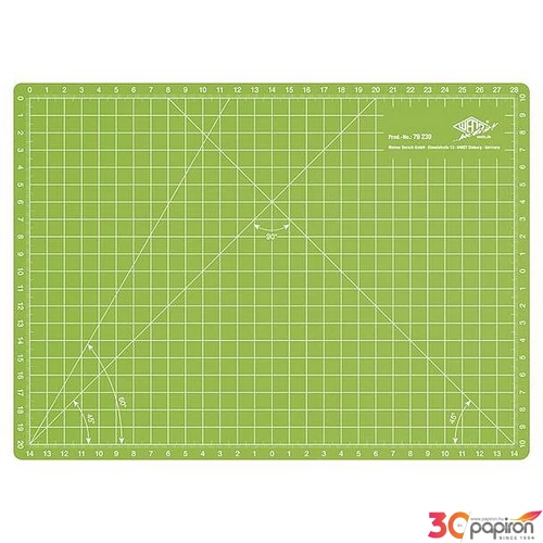Vágóalátét barkácsoláshoz A4 WEDO Comfortline zöld