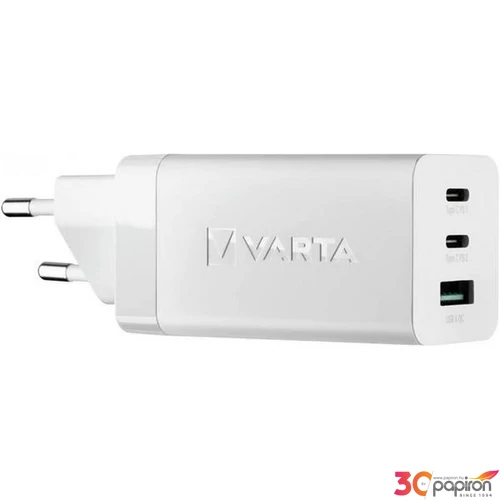 Vartra hálózati töltő 1x USB, 2x USB-C kimenet 65W High Speed