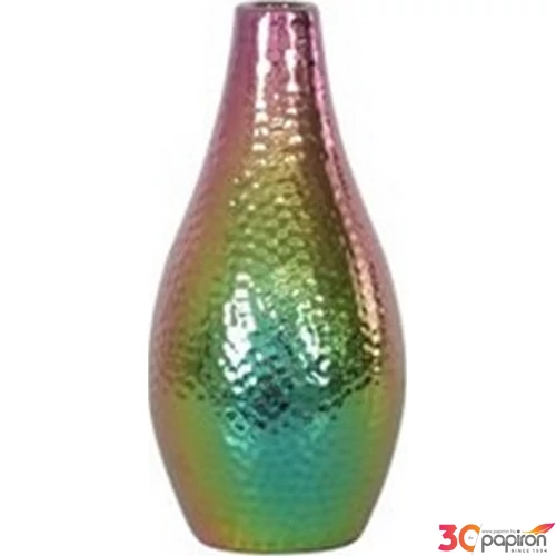 Váza kerámia egy szálas 19cm eozin
