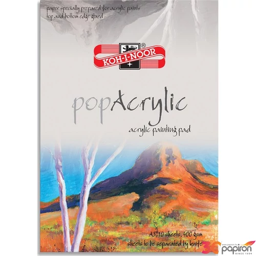 Vázlatfüzet A3 Pop Acrylic Koh-I-Noor 9920 Művészeti termék
