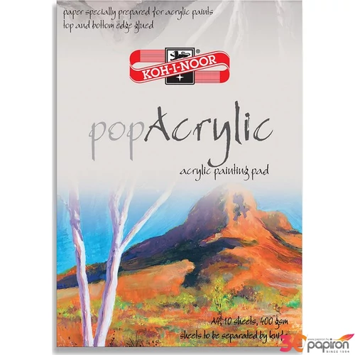 Vázlatfüzet A4 Pop Acrylic Koh-I-Noor 9920 Művészeti termék