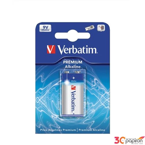 Elem Verbatim 9V-6LR61 9V 9 V-os elemek VERBATIM 49924