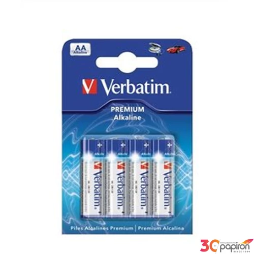 Elem Verbatim AA-LR6 1,5V AA ceruza elemek VERBATIM 49921 Elem, AA ceruza, 4 db