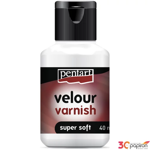 Velúr lakk 40ml Pentart puha tapintású