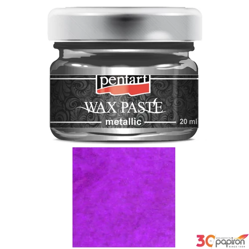 Dekor viaszpaszta 20ml Pentart metálmagenta