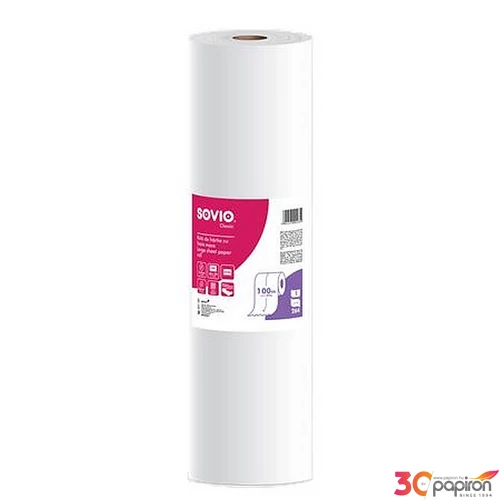 Vizsgálóasztal terítő 2 rétegű 59 cm x 100m 264 lap SOVIO