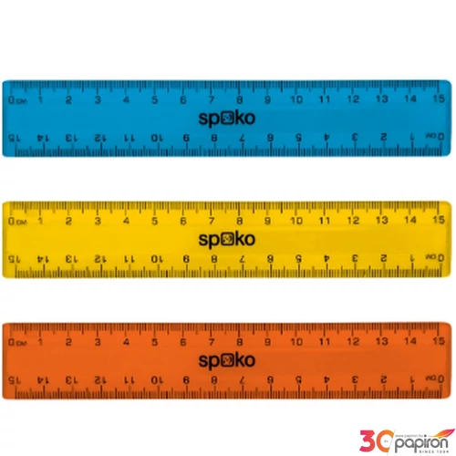Vonalzó 15 cm vegyes