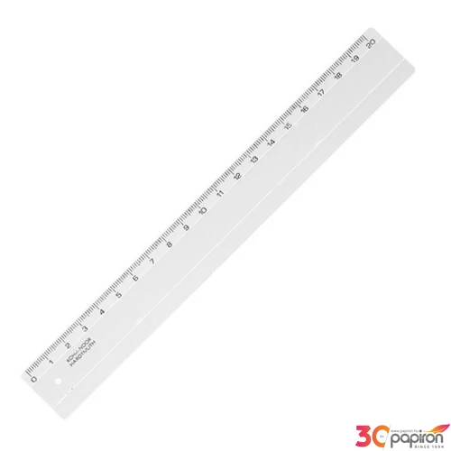 Vonalzó 20cm Koh-I-Noor 742551 műanyag átlátszó iskolaszezonos termék