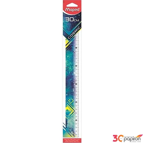 Vonalzó 30cm műanyag Maped Cosmic vegyes színekben Irodai kiegészítők Maped 245010