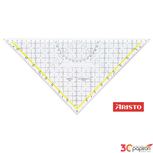 Vonalzó Geo-Dreieck fogóval 32,5cm Aristo háromszög vonalzó TZ-Dreieck 1648 R891439