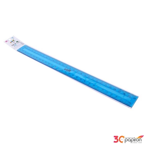 Vonalzó műanyag 30cm törhetetlen, COOL BY VICTORIA, kék ISVVC29