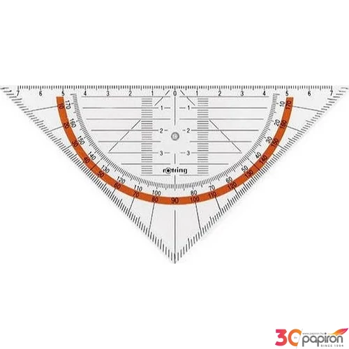 Vonalzó Rotring Vonalzó CENTRO GEOM. 16 cm háromszögletű