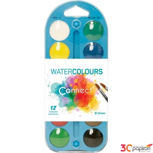 Vízfesték 12 Connect 10 színű 40mm iskolaszezonos termék