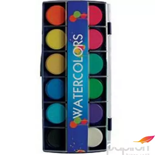 Vízfesték 12 Educa 12 színű 23mm-es Akvarell festék iskolaszezonos termék 000016652