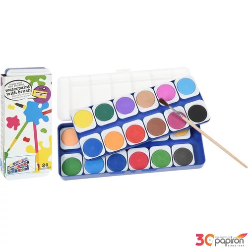 Vízfesték 24 készlet 24db kpmisk '25