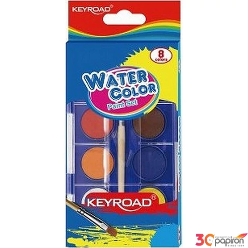 Vízfesték Keyroad 23mm KR971350 8 db-os Iskolaszezonos termék