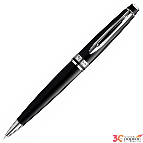 Waterman Expert III golyóstoll S0951800 lakk fekete ezüst klipsz EXPERT3 BLK CT BP M BLU GB prémium minős