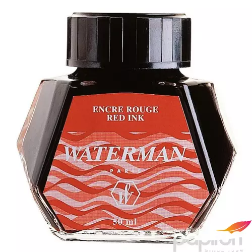 Waterman tinta piros 50ml üveges S0110730 prémium minőség