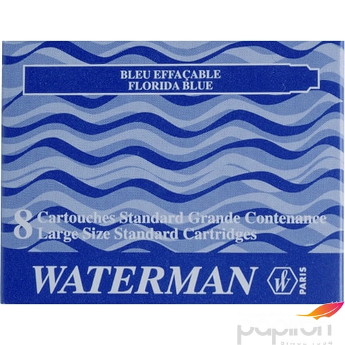 Waterman tintapatron Kék S0110860