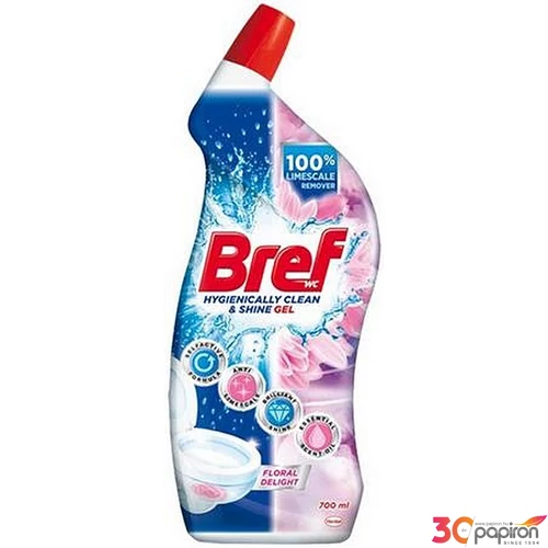 WC-tisztítógél 700ml BREF virág 