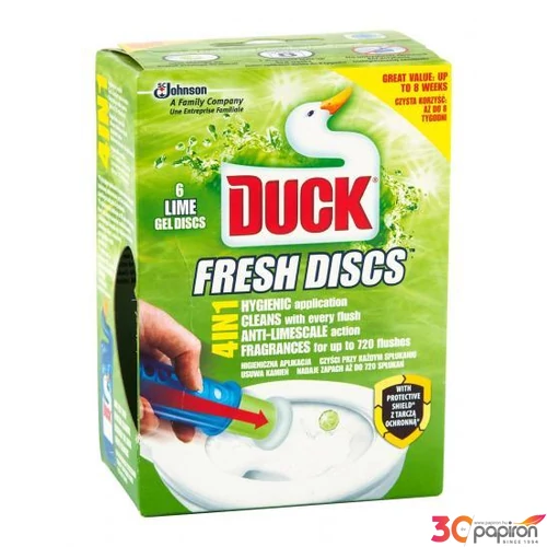 WC öblítő Duck Korong 