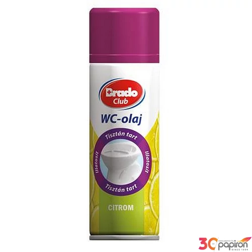 WC olaj 200ml BRADOCLUB citrom 