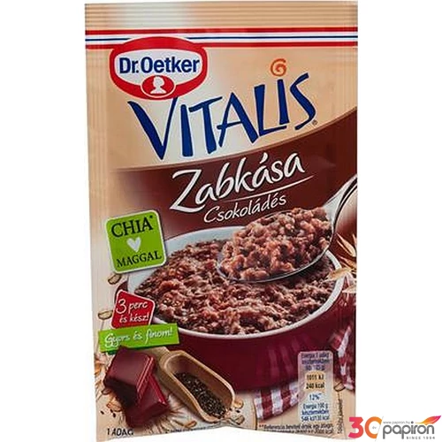 Zabkása 60 g DR. OETKER Vitalis csokoládés KHE049