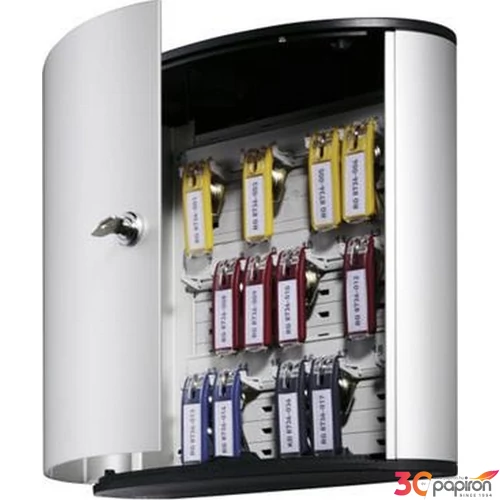 Zárható kulcsszekrény 18 kulcs DURABLE ezüst D195122