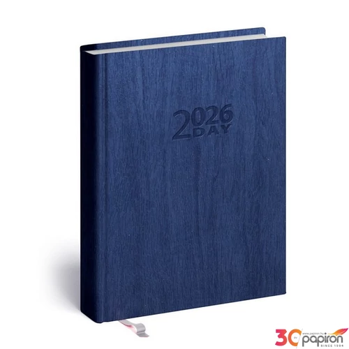 Zsebnaptár B6 2026 2 Day 5441-04 kék Realsystem 2026 kollekció!